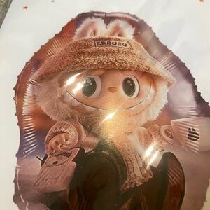 Balloon, Decoration Cute Coffee Lover Labubu